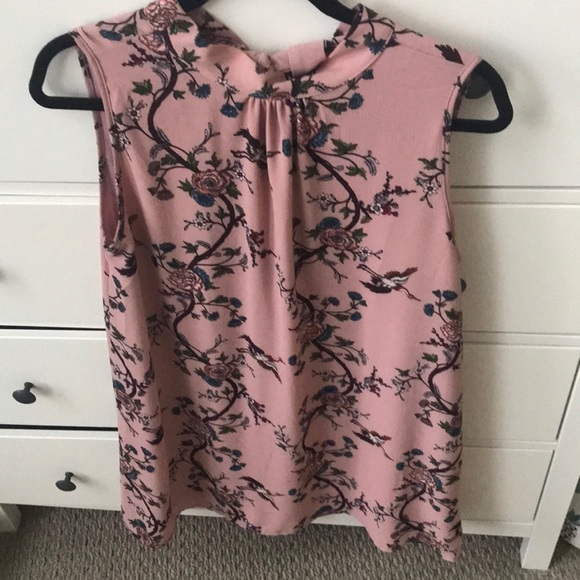 [Alya] Blush floral and vine print dress - Picture 2 of 3